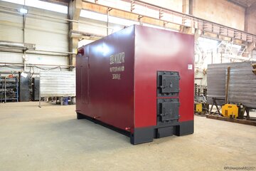 Котел на угле и дровах