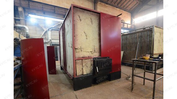 Котел 1.0 с топкой ОУР изготовление