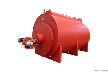 Паровой дизельный котел 1200 кг